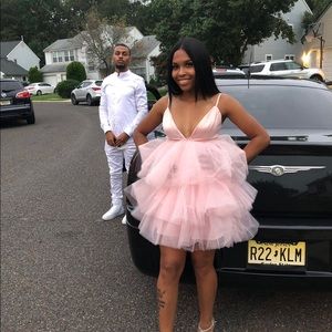 Pink Fashion Nova dress